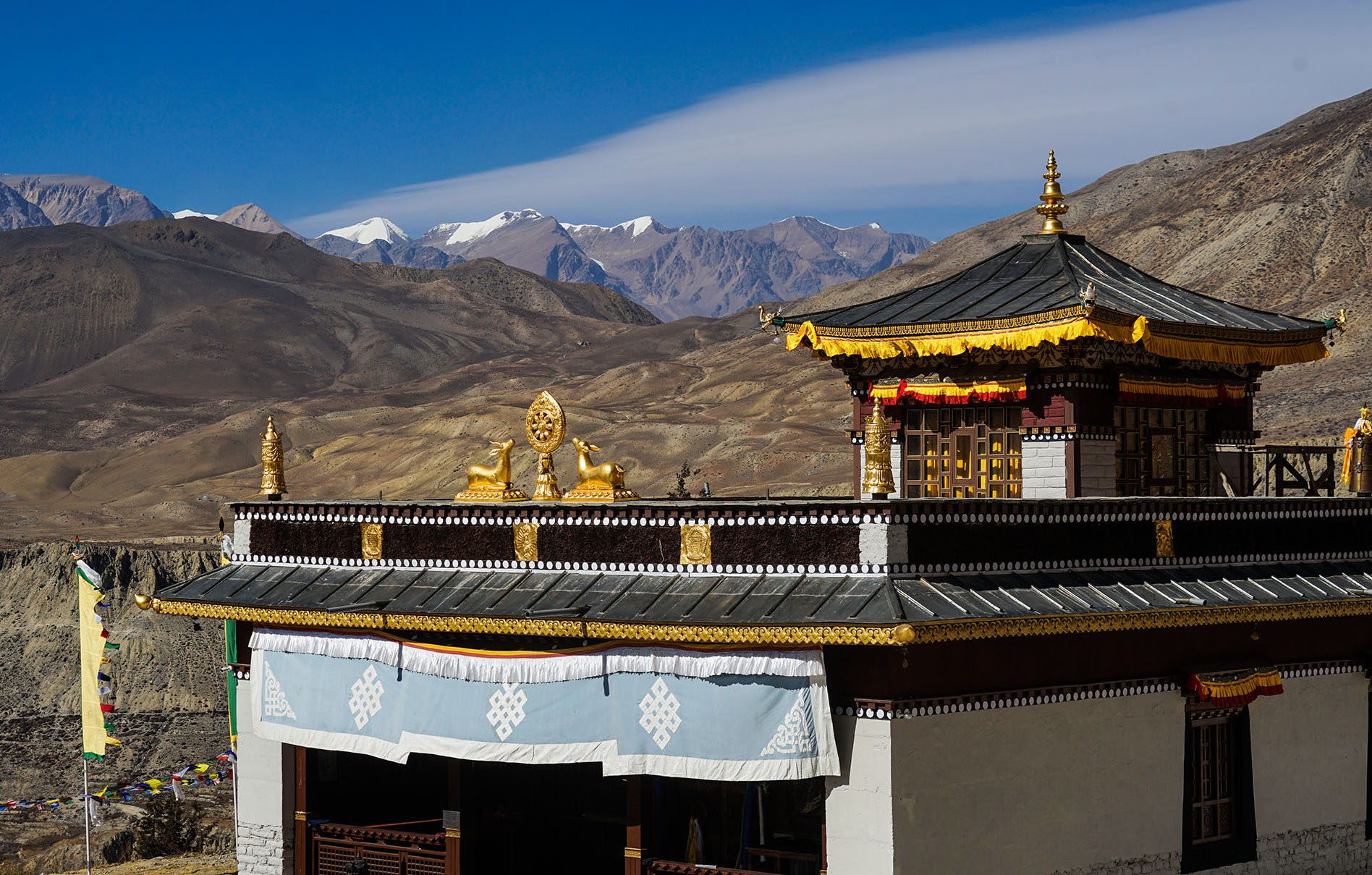 Annapurna Circuit trek Muktinath village